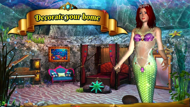 Cute Mermaid Simulator 3D(圖3)-速報App