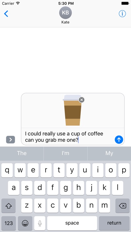 Beverages Sticker Pack for iMessage