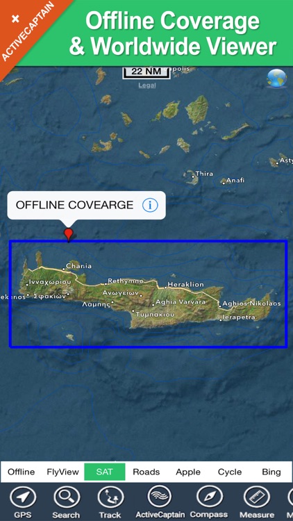 Crete (Greece) HD - GPS Charts screenshot-4