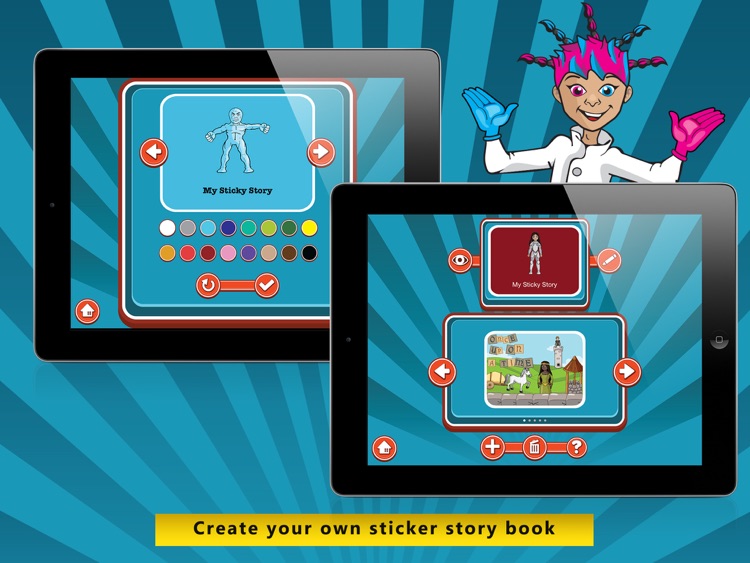 Sticker Story -  Free storybook creator for kids