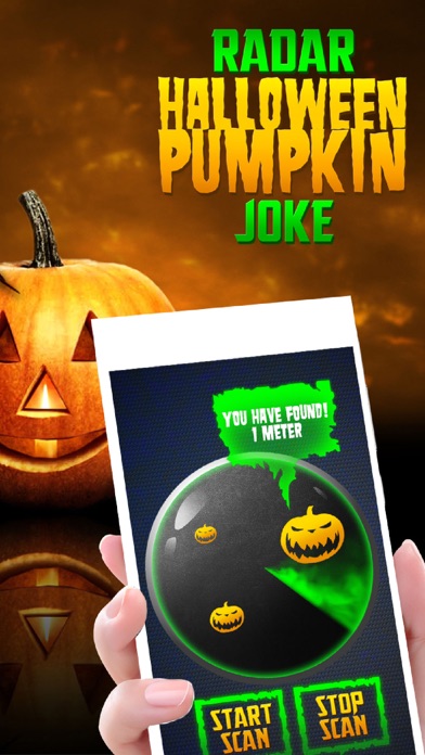 Radar Halloween Pumpkin Joke
