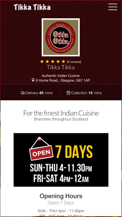 Tikka Tikka Cumbernauld