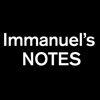 Immanuel’s NOTES