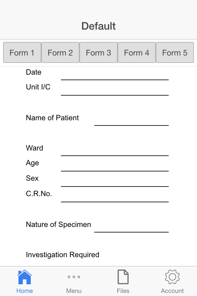Medical Requisition Form screenshot 4