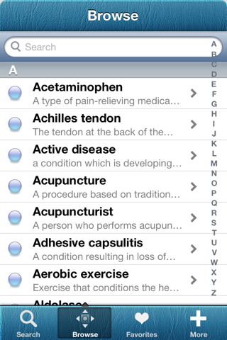 1000 Arthritis Dictionary screenshot 4