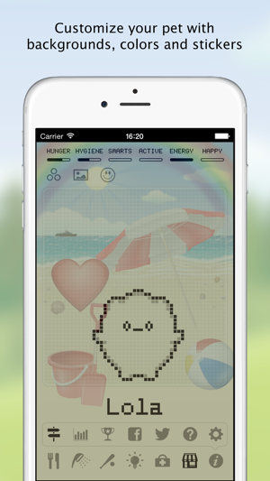 ‎Hatchi - A retro virtual pet Screenshot