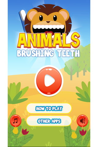 ANIMAL BRUSHING TEETH - Free Edu app for kids screenshot 4