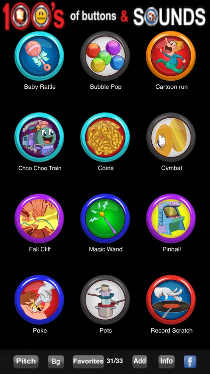 100's of Buttons and Sounds Pro