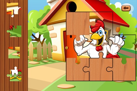 Nice Farm Animals Game - Matching pieces and jigsaw Puzzles for Toddlers, Kids and preschoolers screenshot 3