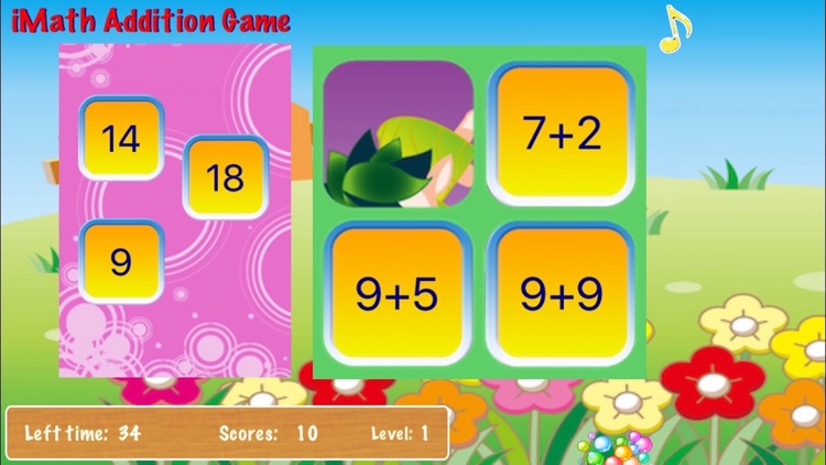 iMath Addition Game