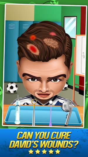 Soccer Doctor Surgery Salon - Kid Games 