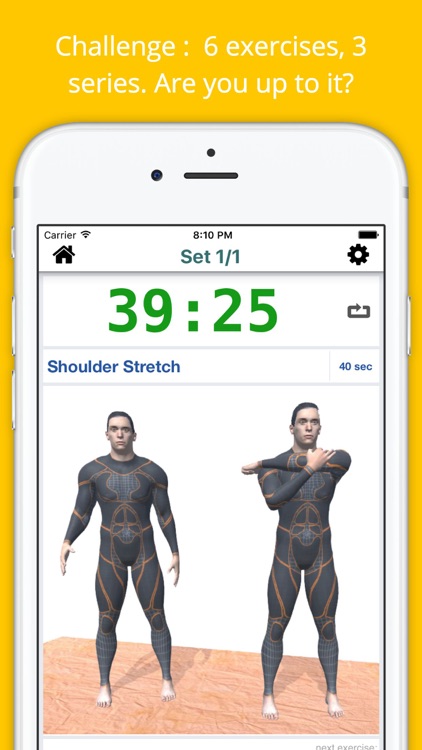 12 Min Stretch Challenge Workout Free Pain Relief screenshot-1