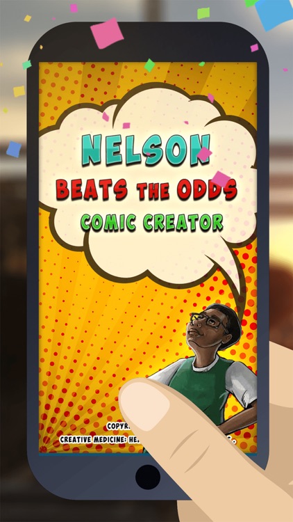 Nelson Beats The Odds Comic Creator screenshot-0