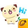 パンダドッグ & フレンズ 3D (Pandadog) - Mango Sticker