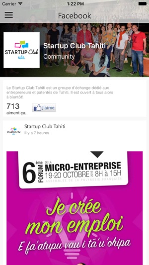 STARTUP Club Tahiti(圖2)-速報App