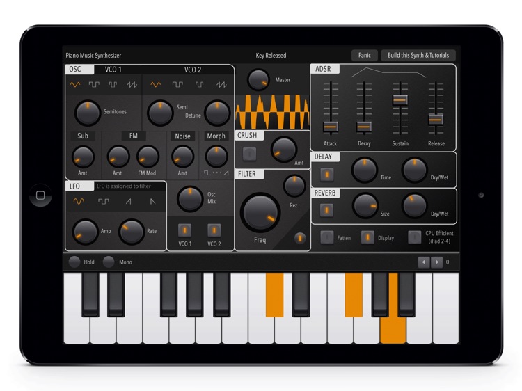 Music Synthesizer Piano: Full-Features Midi Melody keyboard screenshot-4