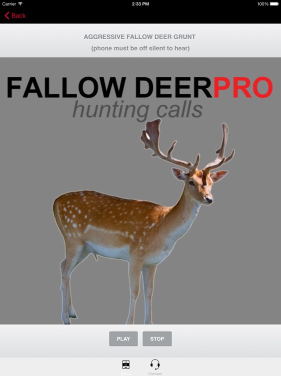 REAL Fallow Deer Calls - Deer Grunt & Deer Bark + BLUETOOTH COMPATIBLE