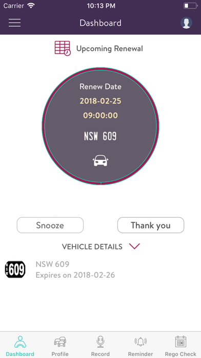 How to cancel & delete Rego Reminder from iphone & ipad 3
