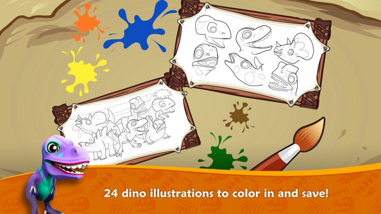 Dino Paint – Dinosaur coloring