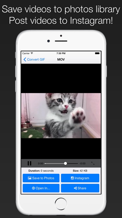 Gifhancement – convert GIF to video and embed responsible