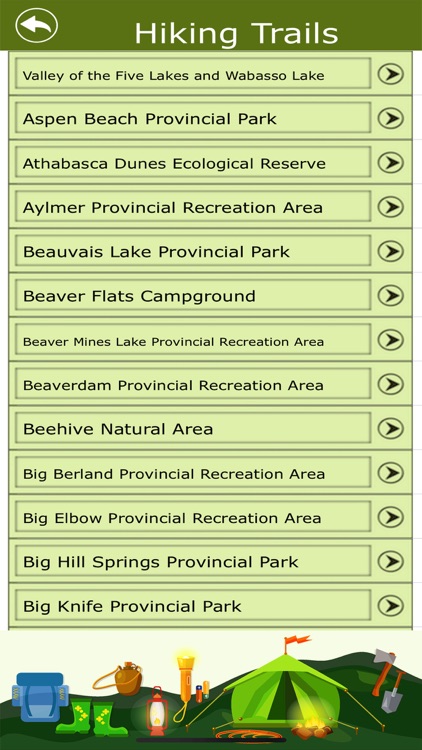 Alberta Campgrounds & Trails screenshot-3