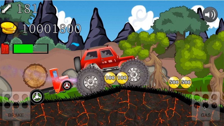 Hill Monster Truck - Car Racing Games