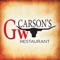 Download the app for GW Carson’s Restaurant and belly up for great food, unique cocktails and App-reciated amenities – like full restaurant service on the patio, ladies night specials and more