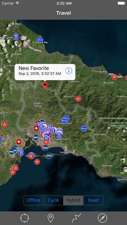 JAMAICA – GPS Travel Map Offline Navigator