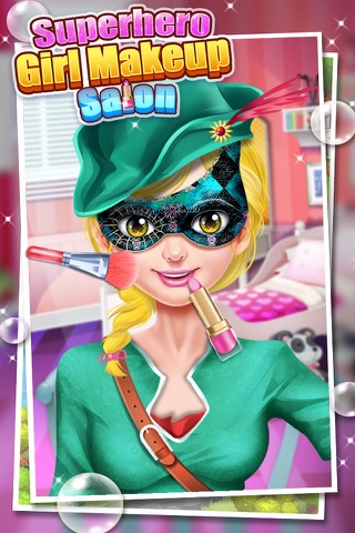 Superhero Make-Up Spa - Girls Games screenshot 2