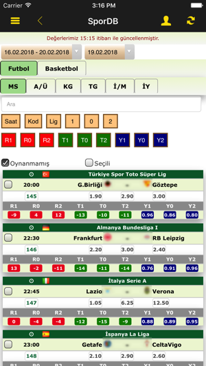 SporDb(圖2)-速報App