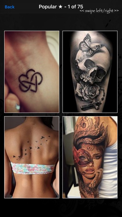 Tattoo Designs Pro Screenshot 1