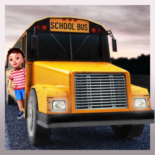 School Bus Driving Simulator 2016 – 3D City Bus Driver Challenge Simulation Game Icon