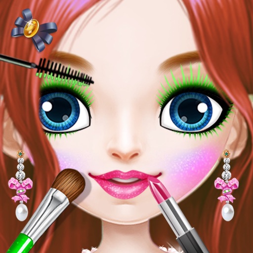 Baby Princess Makeup Salon: Baby princess caring icon