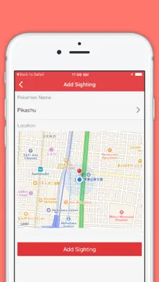 Captura 3 Pokemap Go - Searching app iphone
