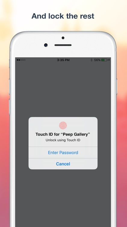 Peep Gallery - Stop People From Swiping Through Your Photos