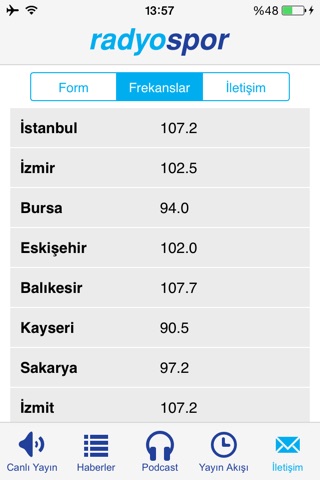 Radyospor screenshot 4