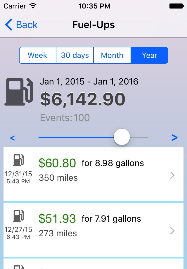 Free Fueling manager for all your auto screenshot 2