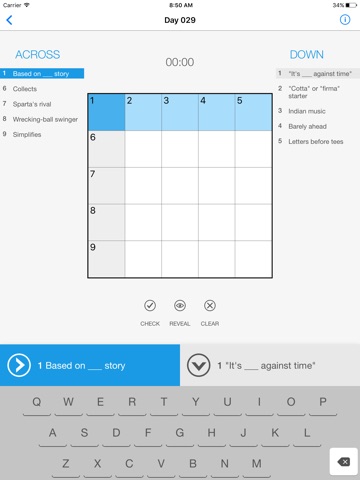 XWord - A delightful crossword app screenshot 4