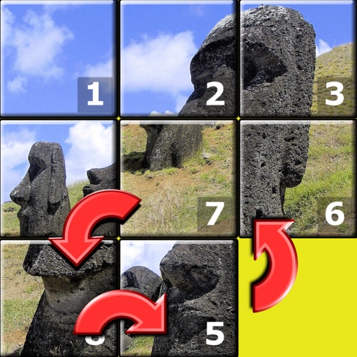 Kids Slide Puzzle World mystic squares 15 game iOS App