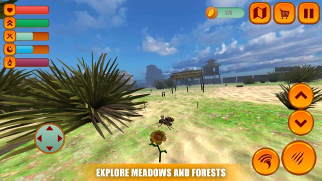 Flying Bumblebee Insect Sim 3D(圖2)-速報App