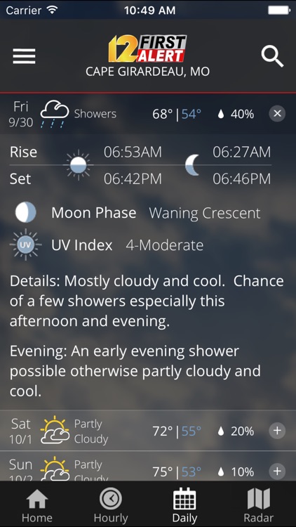 KFVS12 StormTeam Weather screenshot-3