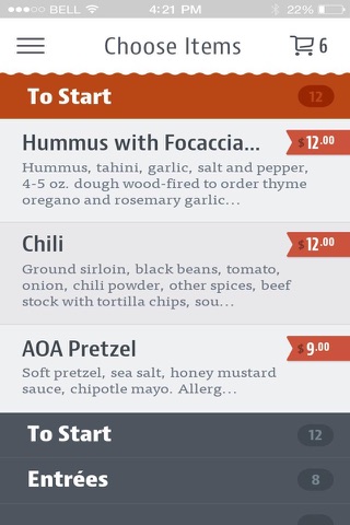 AOA Bar and Grill screenshot 3