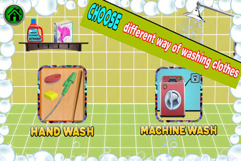 Kids Washing Laundry Clothes screenshot 3