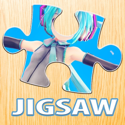 Cartoon Puzzle Jigsaw Puzzles Box for Hatsune Miku iOS App