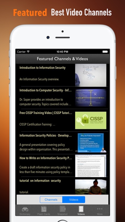 Information Security Glossary:Study Guide