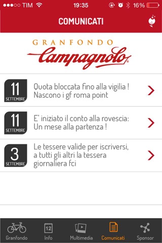 Granfondo Roma screenshot 2