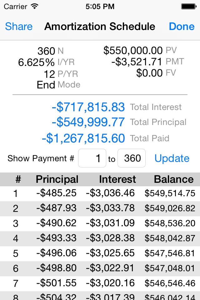 10bii Financial Calculator screenshot 2