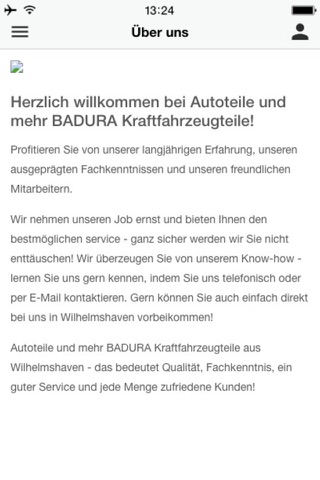 BADURA Kraftfahrzeugteile screenshot 2