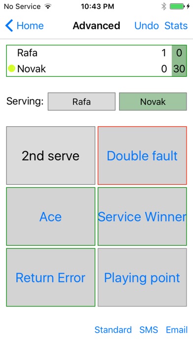 Tennis Umpire App screenshot 3
