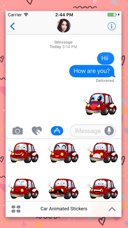 Car : Animated Stickers